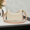 Beige Knitted Prada Underarm Handbag with Box 🎀 Love at First Sight