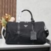 Prada Travel Bag with Retro American Style, 43 x 25cm Model 23123