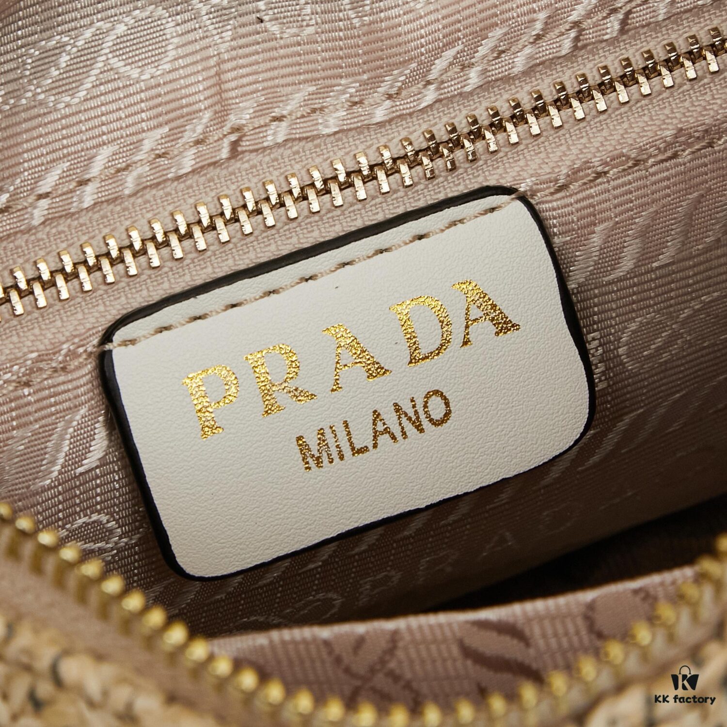 Prada Woven Straw Hobo Bag with Box