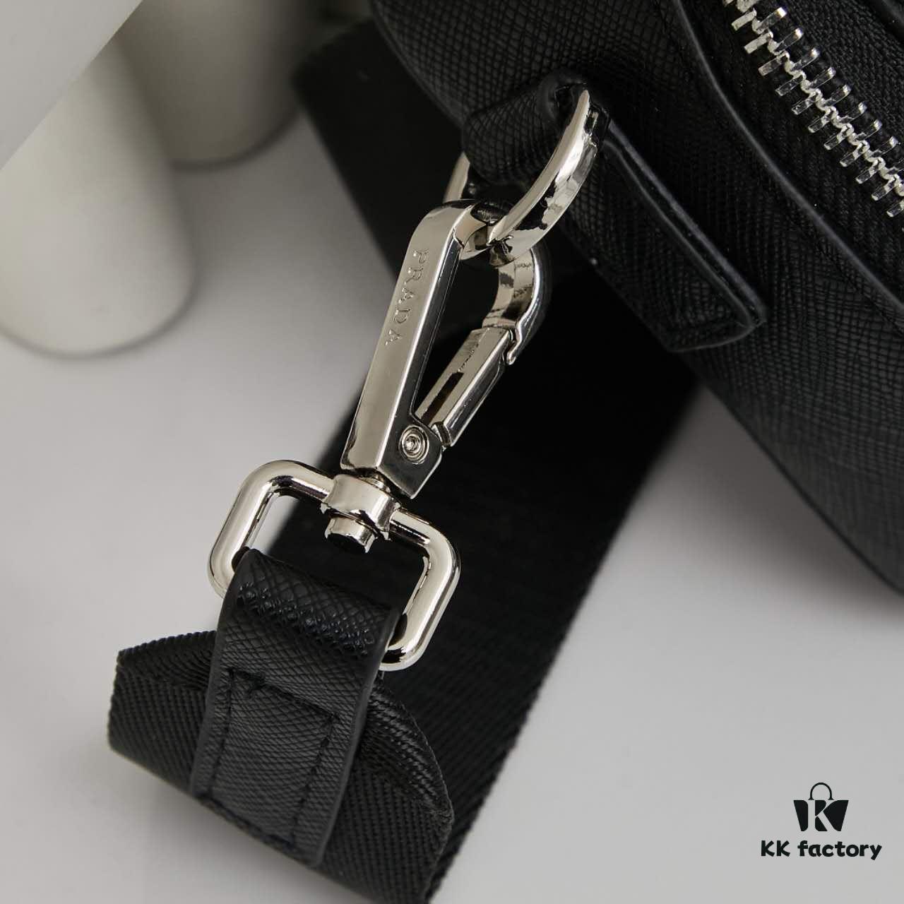 Prada Re-Nylon Two-Way Mini Crossbody Bag with Box