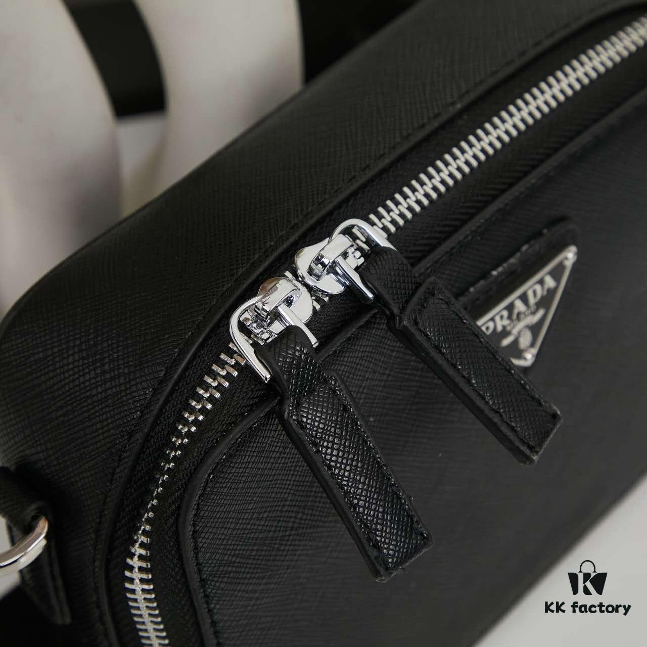 Prada Re-Nylon Two-Way Mini Crossbody Bag with Box