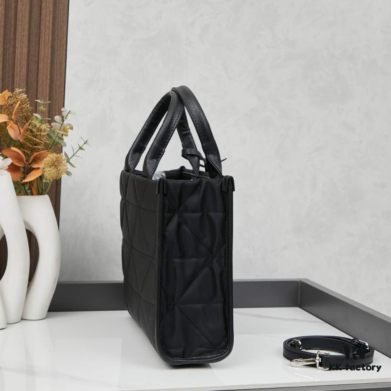 Prada Parachute Tote Bag - Small Size, Soft and Lightweight Nylon Design