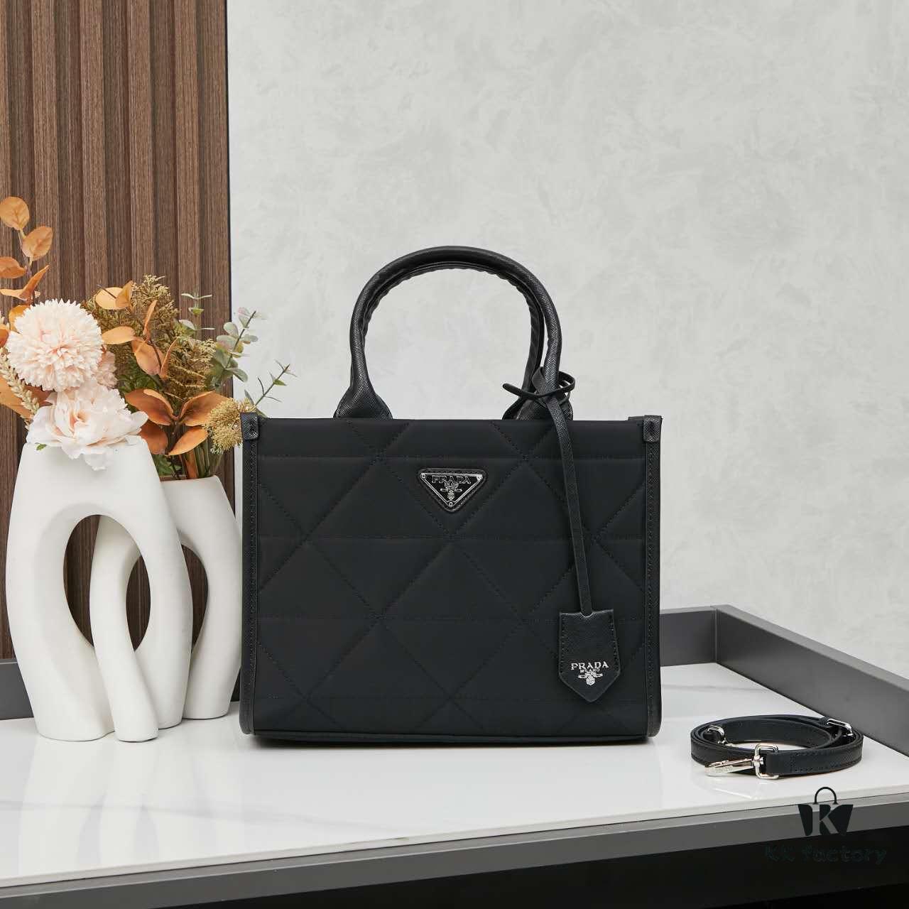 Prada Parachute Tote Bag - Small Size, Soft and Lightweight Nylon Design