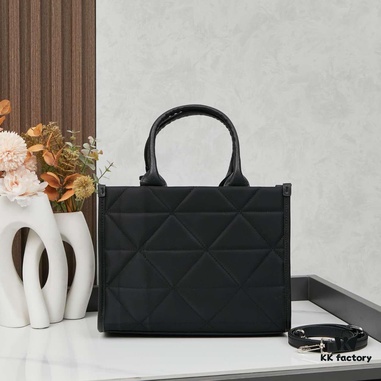 Prada Parachute Tote Bag - Small Size, Soft and Lightweight Nylon Design