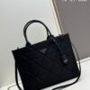 Prada Tote Parachute Shopping Bag - Large Size, Soft and Lightweight Material