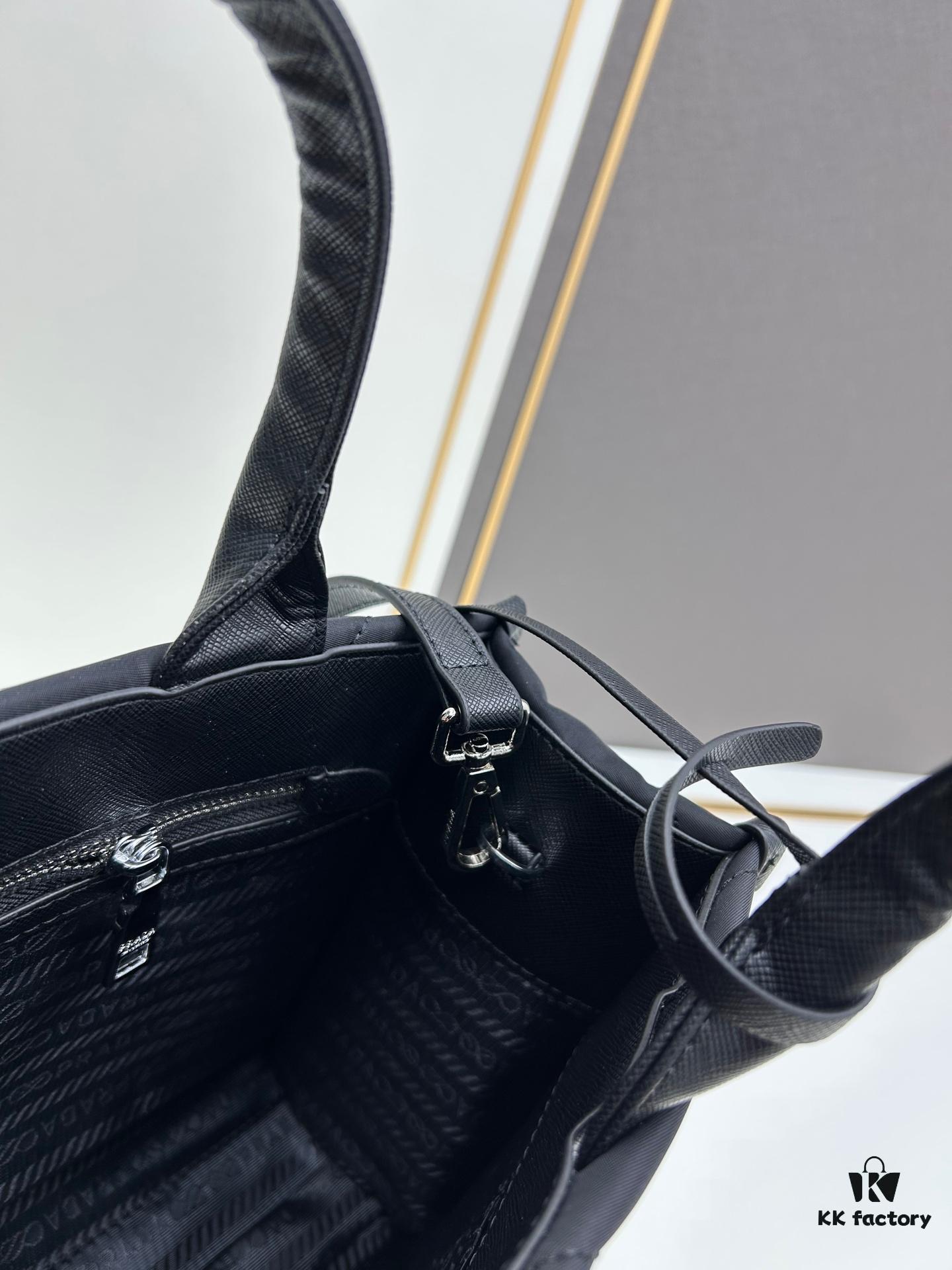 Prada Parachute Tote Bag - Small Size, Soft and Lightweight Nylon Design