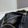 With Box, PRADA Prada 2024 Fall/Winter Black Padlock Shoulder Bag