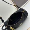 With Box, PRADA Prada 2024 Fall/Winter Black Padlock Shoulder Bag