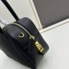 Prada 2024 Fall/Winter Black Re-Nylon Lock Embellished Shoulder Bag