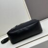 Prada 2024 Fall/Winter Black Re-Nylon Lock Embellished Shoulder Bag