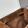 Prada Mini Crossbody Bag in Suede with Box