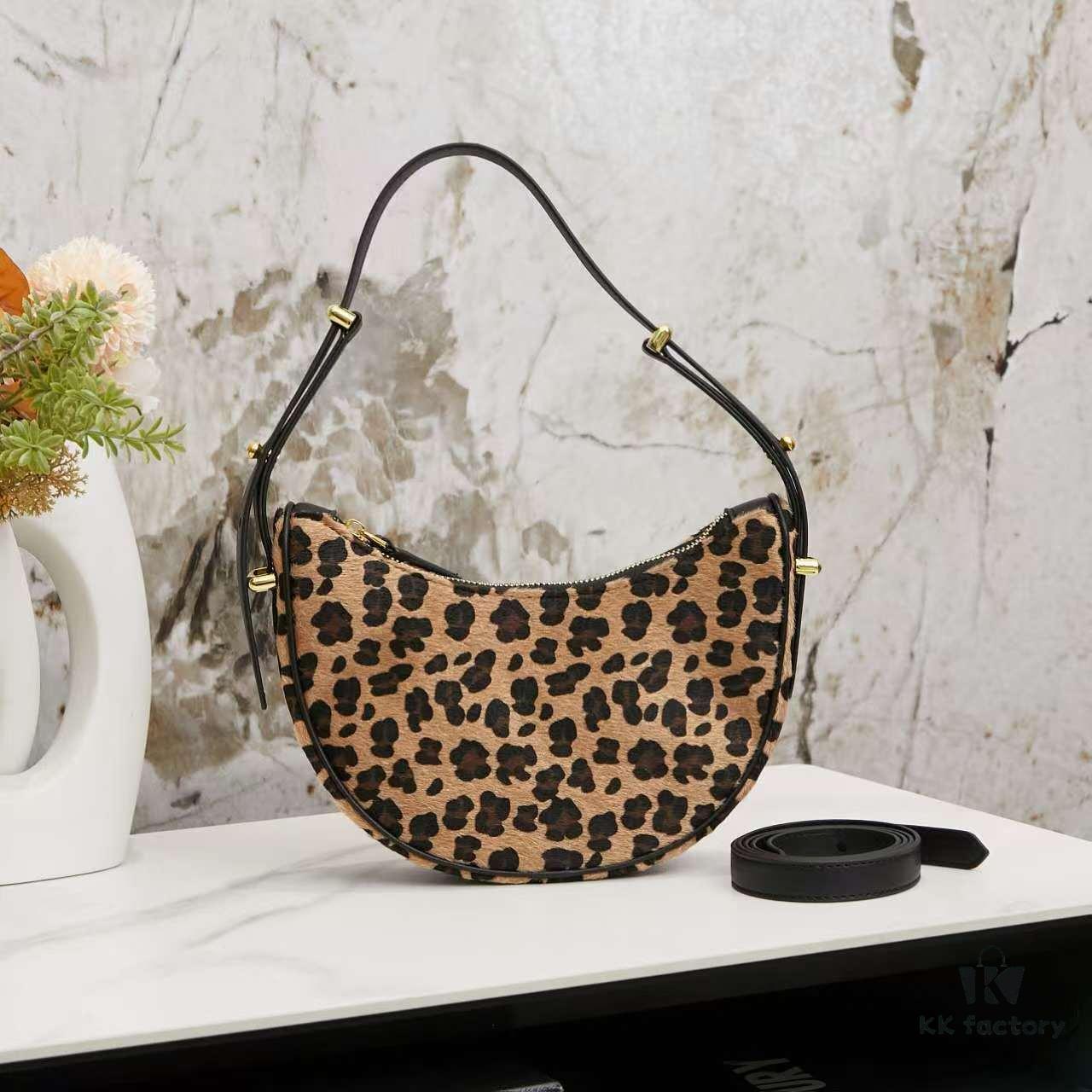 Prada Leopard Print Pony Hair Bag in Box