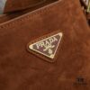 Prada New Suede Brown Collection with Box! Perfect for Fall/Winter