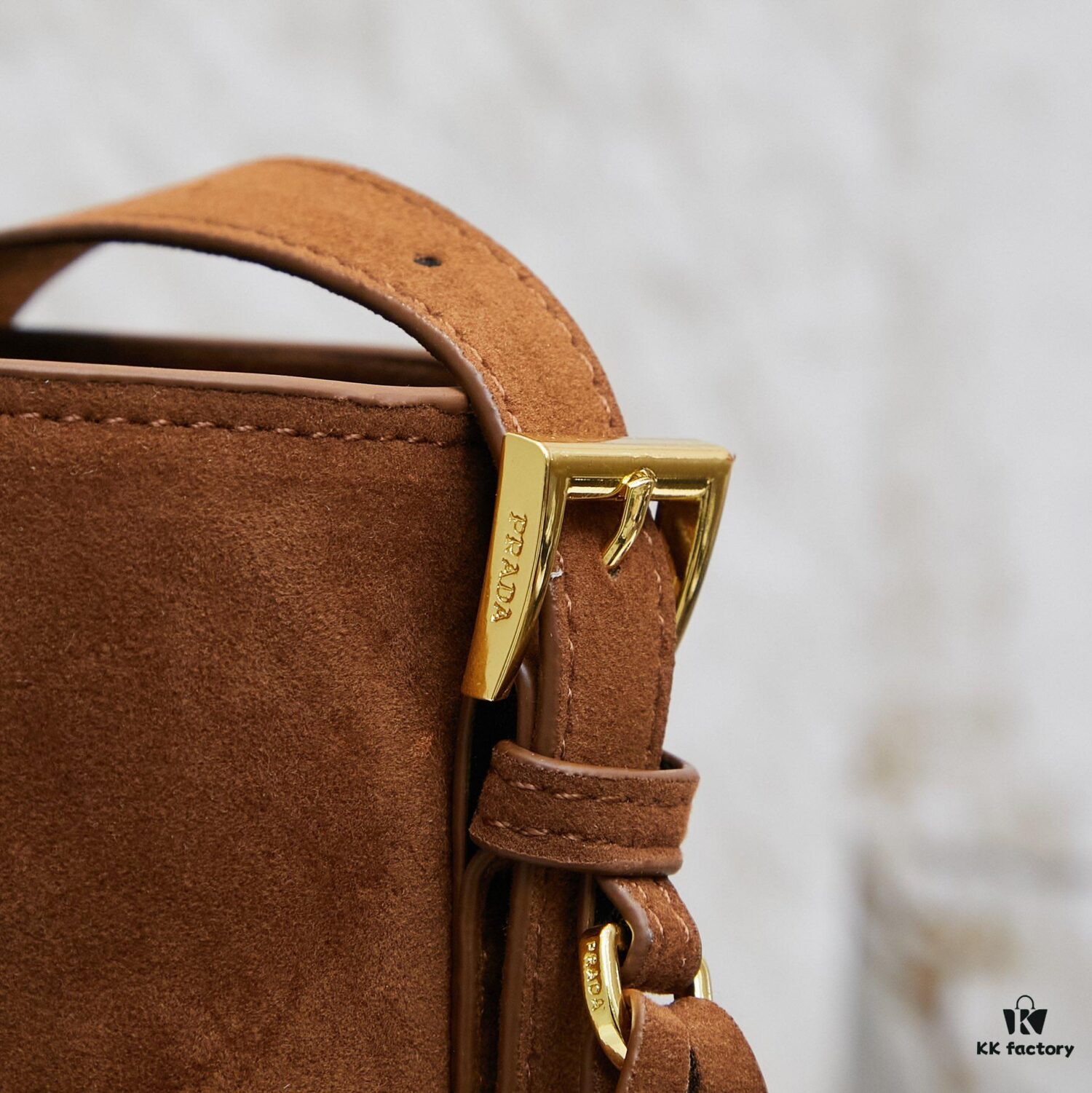 Prada New Suede Brown Collection with Box! Perfect for Fall/Winter