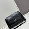 Prada Re-Edition Shoulder Bag in Black and Silver – Cool Enough to Steal Your Heart!