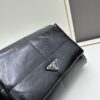 Prada Re-Edition Shoulder Bag in Black and Silver – Cool Enough to Steal Your Heart!