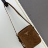 Prada New Suede Brown Collection with Box! Fall/Winter Essential