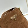 Prada New Suede Brown Collection with Box! Fall/Winter Essential