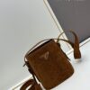Prada New Suede Brown Collection with Box! Fall/Winter Essential