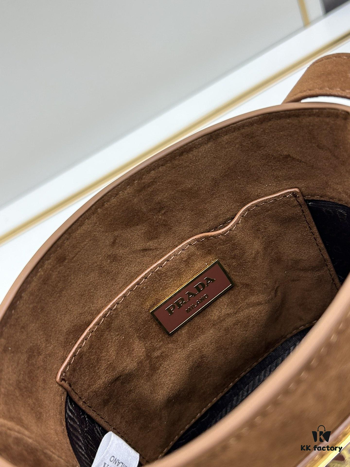 Prada New Suede Brown Collection with Box! Fall/Winter Essential