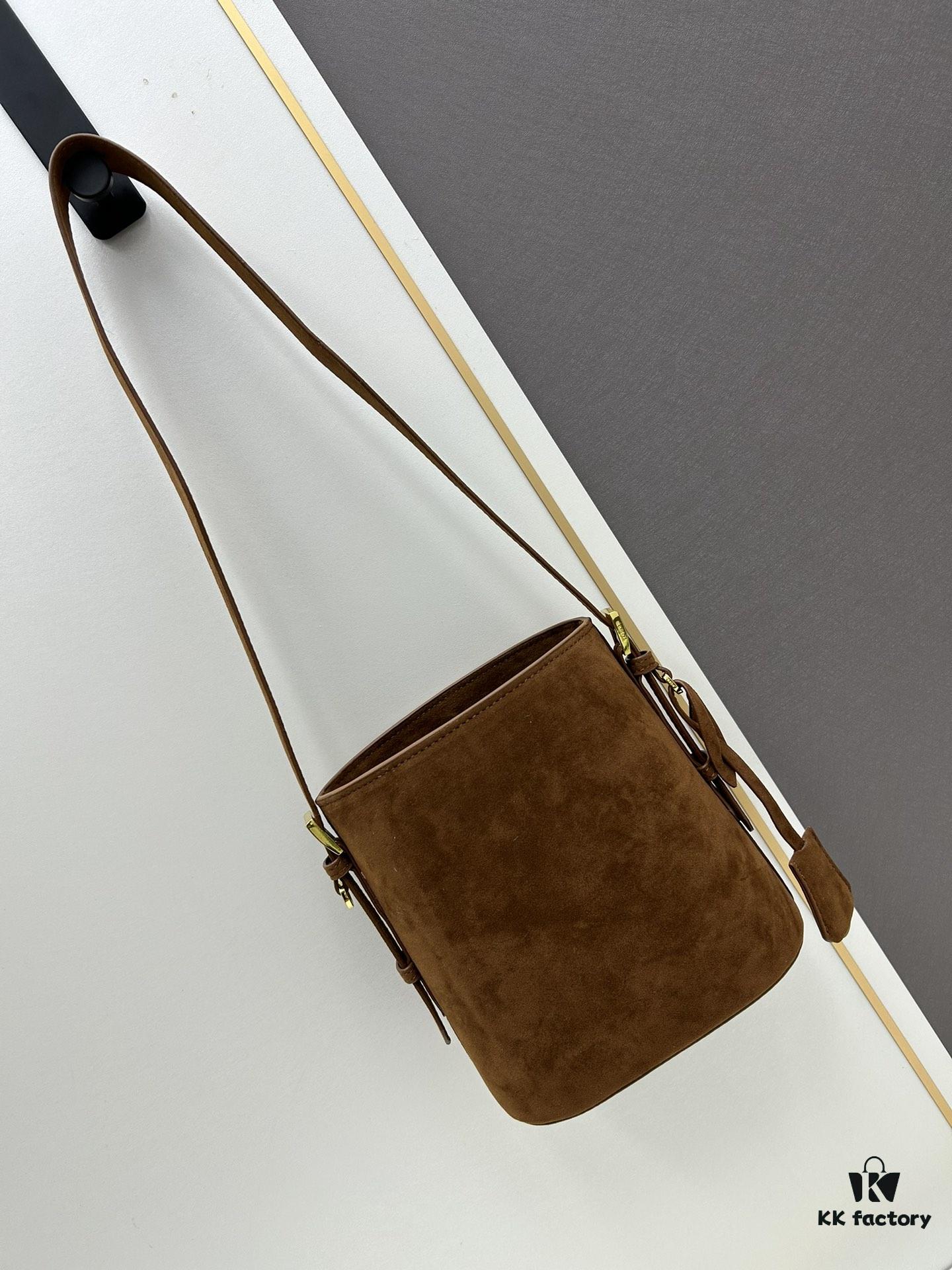 Prada New Suede Brown Collection with Box! Fall/Winter Essential