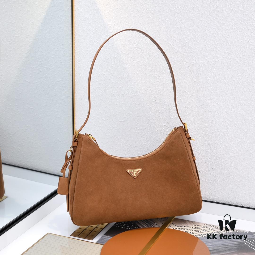 Top Quality P Brand 🌹 (Suede) 🎉 Prada Latest Arrival 1BC228 Handbag 🎉