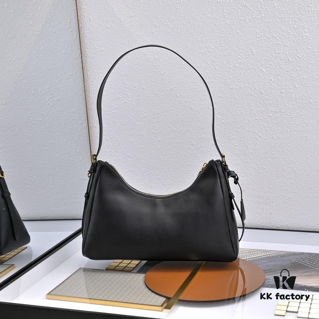 Top Quality Prada's Latest Handbag 1BC228 Arrived - New Stylish Hobo-Inspired Shoulder Bag