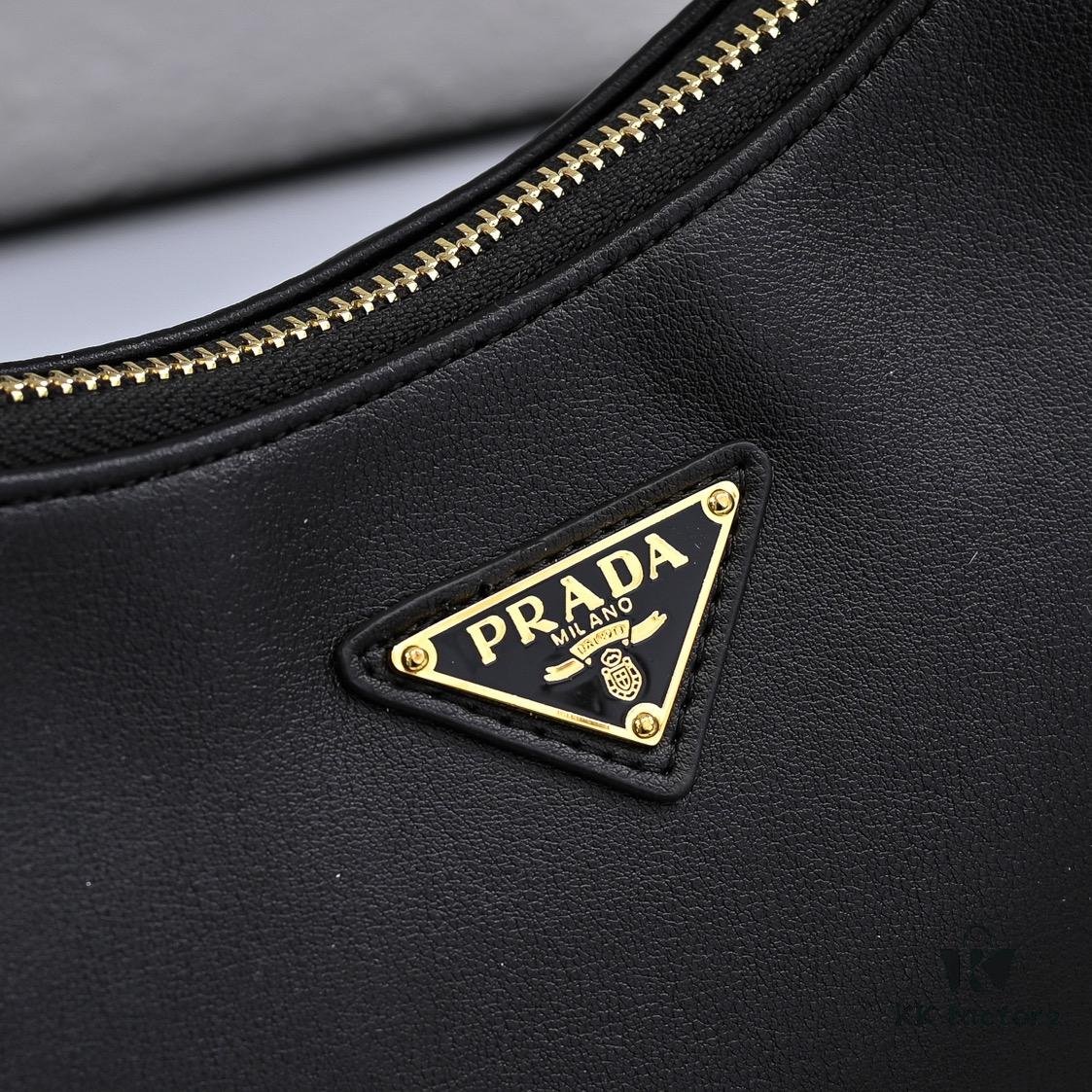 Top Quality Prada's Latest Handbag 1BC228 Arrived - New Stylish Hobo-Inspired Shoulder Bag