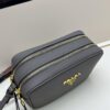 PRADA Dual-Strap Camera Bag in Imported Full-Grain Coarse Crisped Calfskin