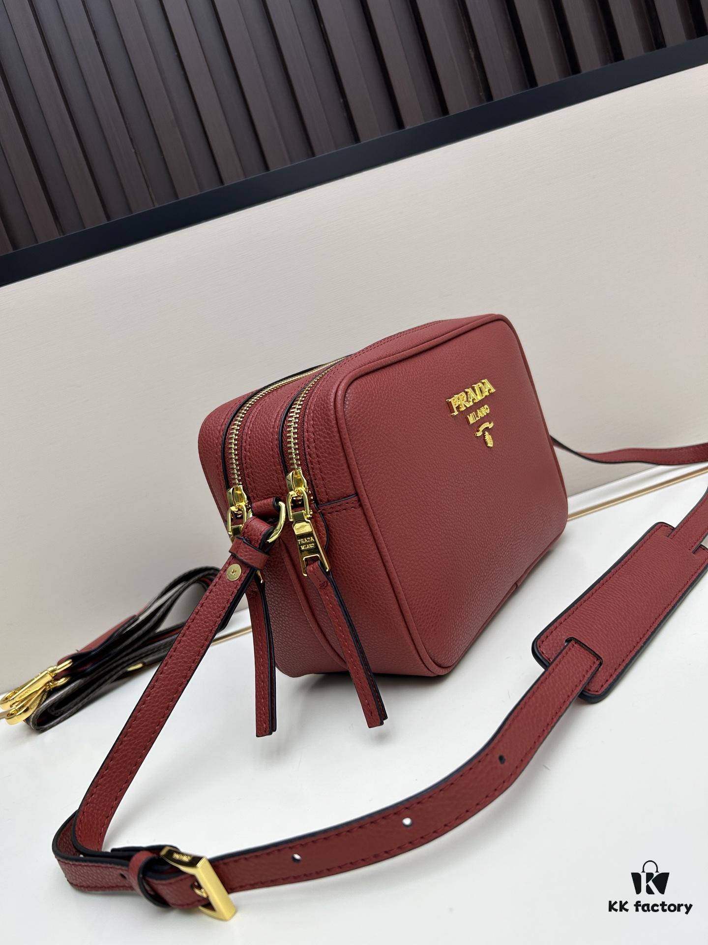 PRADA Double-Strap Camera Bag