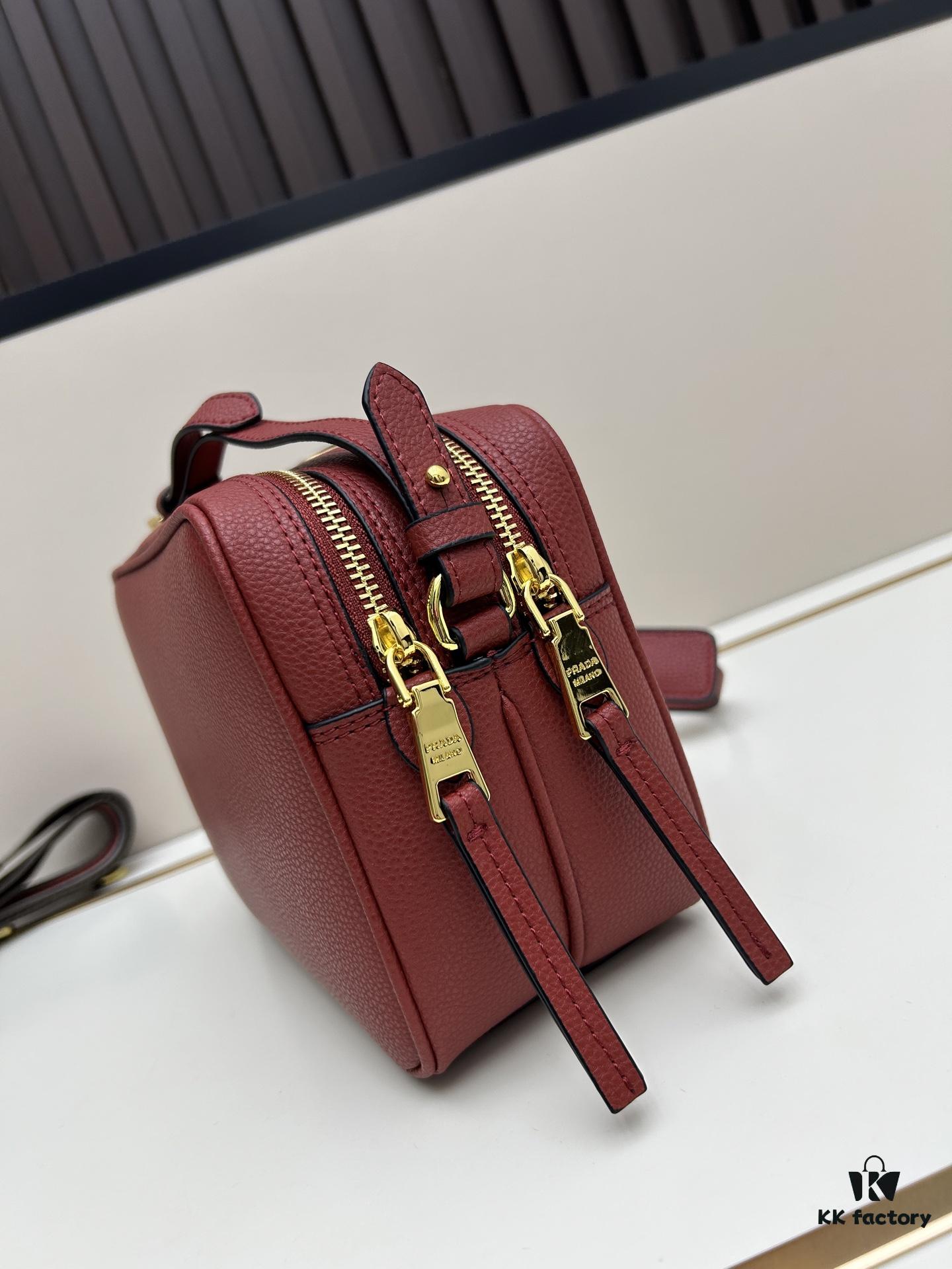PRADA Double-Strap Camera Bag