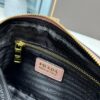 PRADA Double-Strap Camera Bag in Imported Full-Grain Coarse Lychee-Textured Cowhide Leather