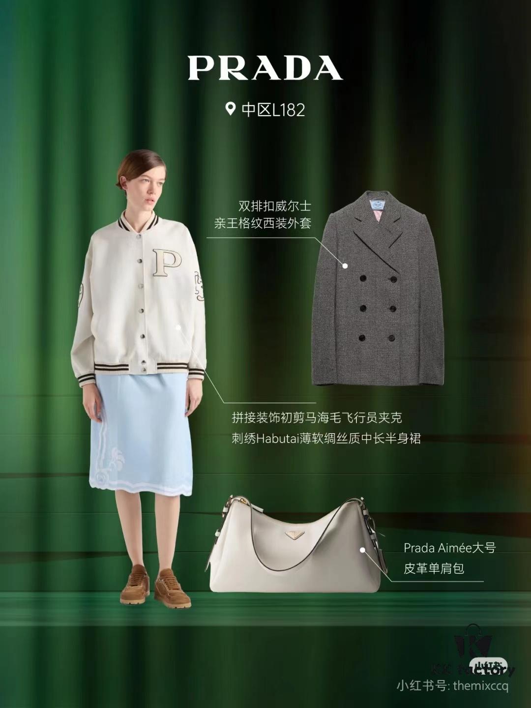 Prada's Latest Hobo Shoulder Bag in Smooth Calfskin Leather