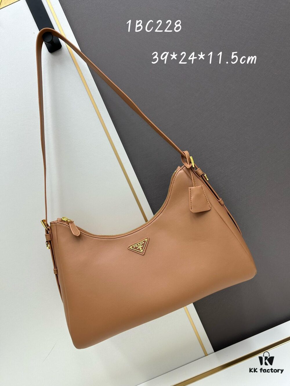 Prada Latest Handbag (Saffiano Leather Hobo Style) - New Shoulder Bag with Modern Silhouette
