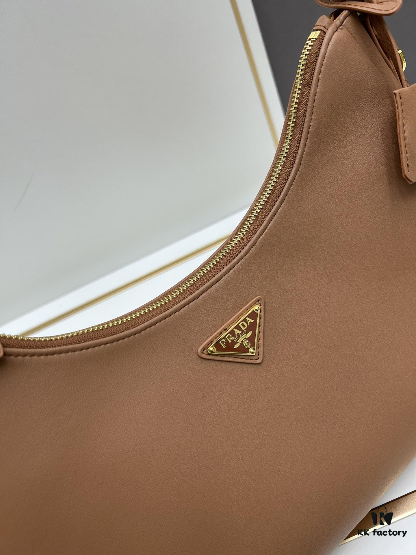 Prada Latest Handbag (Saffiano Leather Hobo Style) - New Shoulder Bag with Modern Silhouette