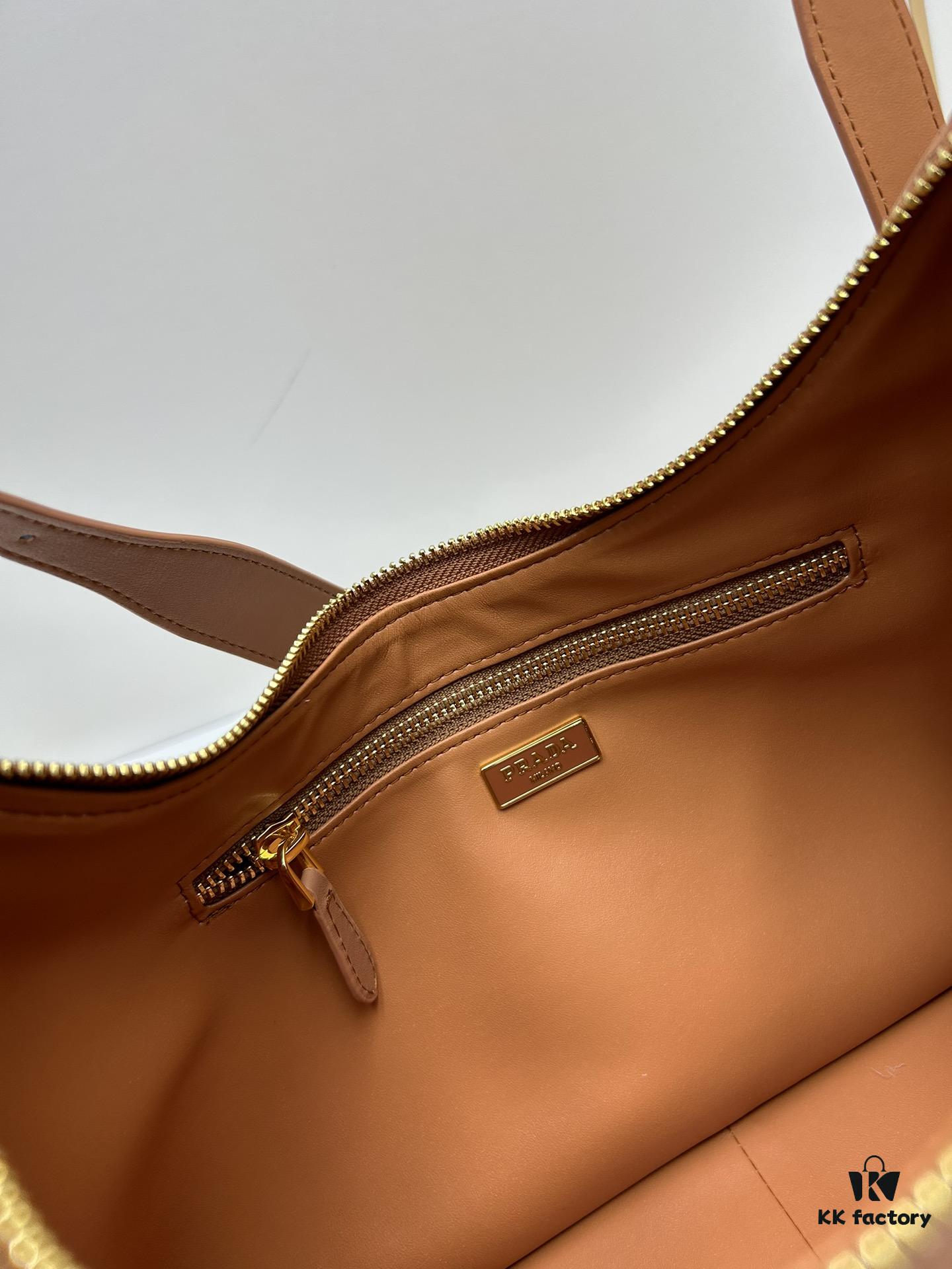 Prada Latest Handbag (Saffiano Leather Hobo Style) - New Shoulder Bag with Modern Silhouette