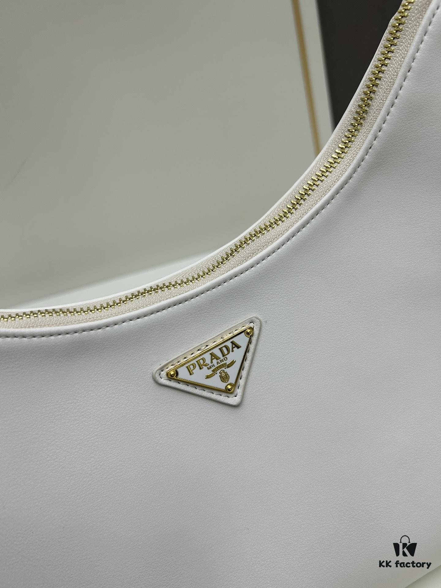 Prada Latest Handbag (Suede Leather Strap) - New Shoulder Bag Inspired by Hobo Silhouette