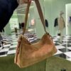 【Authentic Quality + Matching Cabinet Hardware】🌹 (Suede) 🎉 Prada's Latest Handbag 🎉🎉🎉 New Shoulder Bag Inspired by the Hobo Silhouette