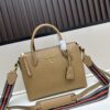 PRADA Classic Reissue Leather Tote with Detachable Shoulder Straps