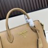 PRADA Classic Reissue Leather Tote with Detachable Shoulder Straps