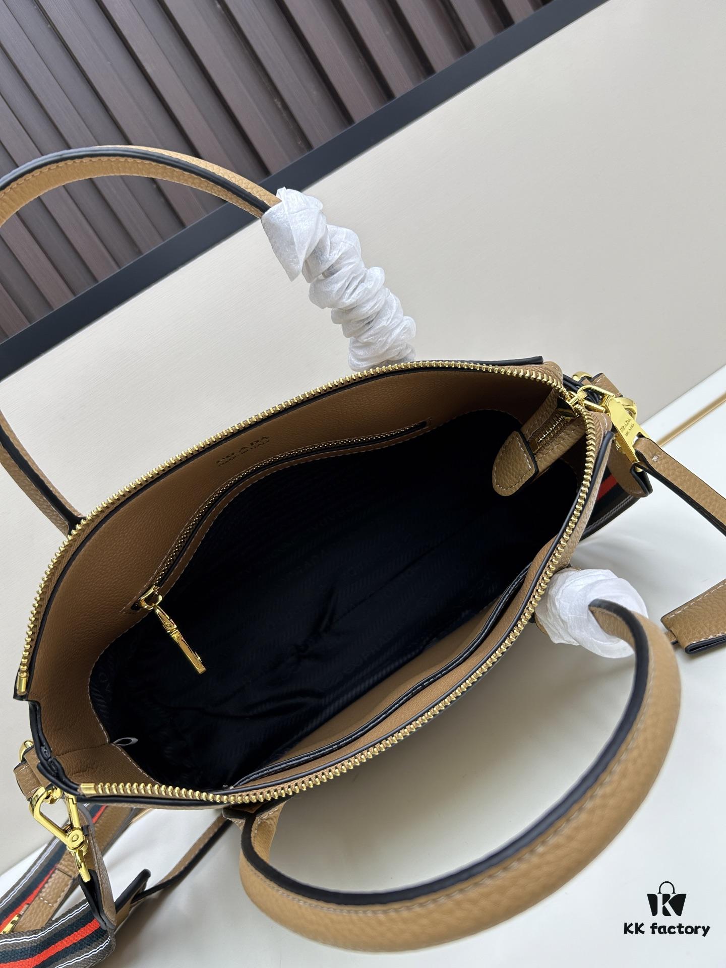 PRADA Classic Reissue Leather Tote with Detachable Shoulder Straps