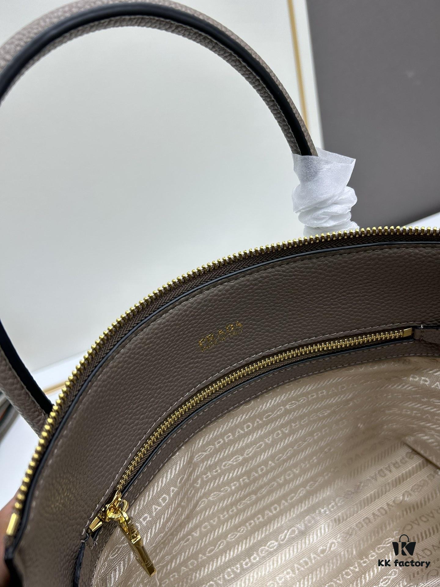 PRADA Classic Reissue Leather Tote with Detachable Shoulder Straps