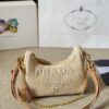Prada Triple-Function Rattan Hobo Bag