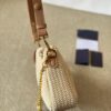 Prada Triple-Function Rattan Hobo Bag