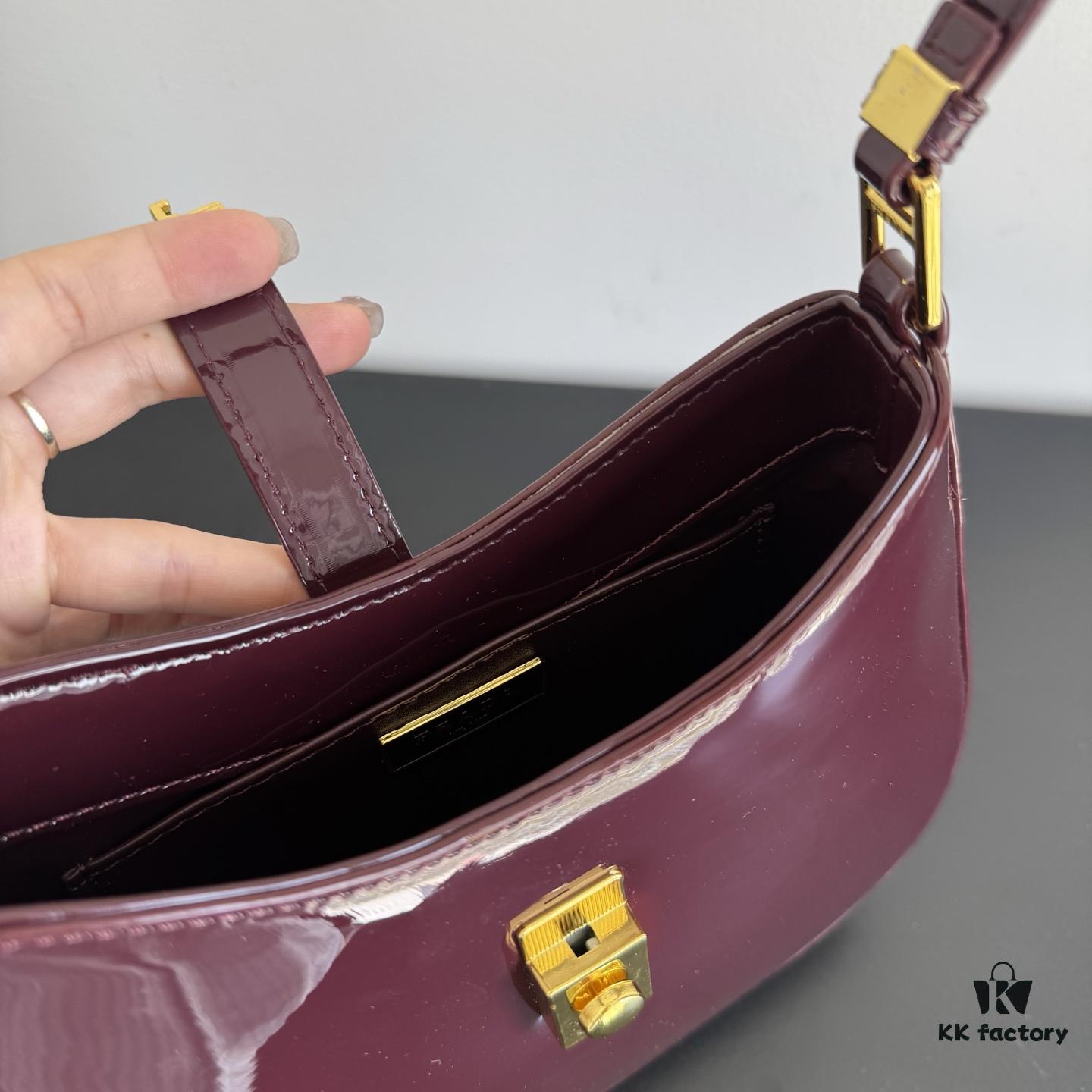 Prada Patent Leather Crossbody Bag