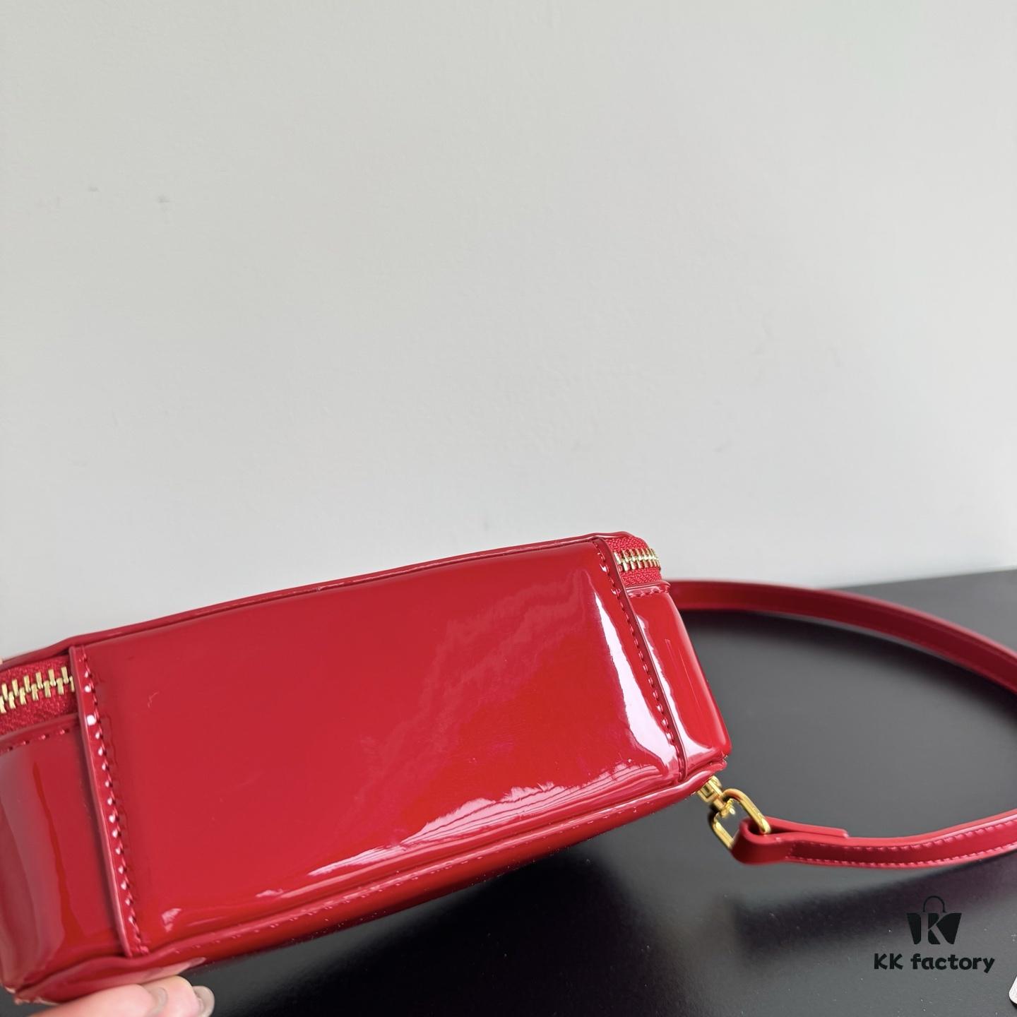 Prada Patent Leather Crossbody Bag