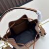 Prada New Arrival, Calfskin Leather with Pebbled Texture, Comes with Two Shoulder Straps – One Leather Strap and One Colorful Woven Strap for Stylish Versatility