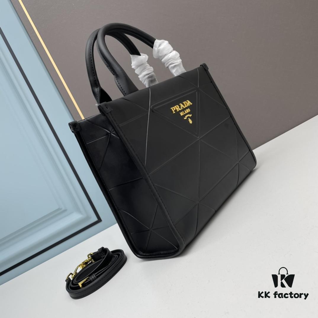 Prada Full-Cowhide Saffiano Leather Tote Bag with Detachable Adjustable Strap