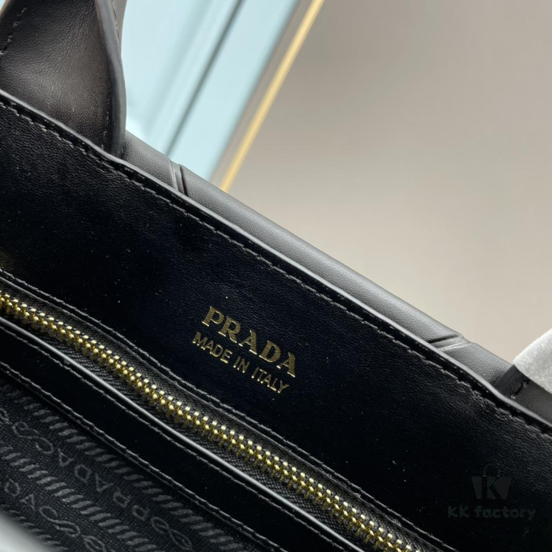 Prada Full-Cowhide Saffiano Leather Tote Bag with Detachable Adjustable Strap