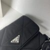 PRADA Imported Parachute Fabric with Leather Trim